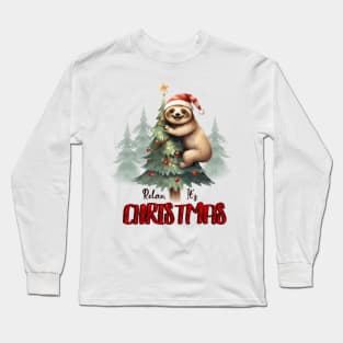 Merry Slothmas Long Sleeve T-Shirt